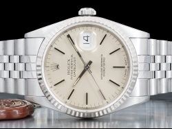 Rolex Datejust 36 Argento Jubilee Silver Lining Dial 16234